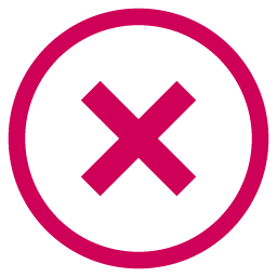 Icono de cerrar