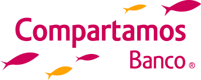Logo de Compartamos Banco color.