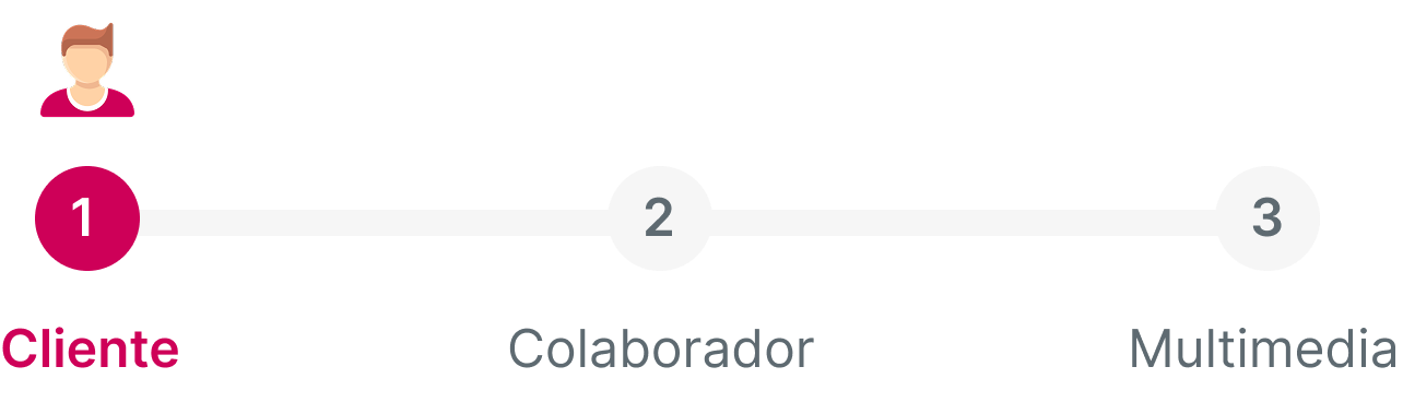 Paso uno del formulario del Premio Emprendedores 2025.
