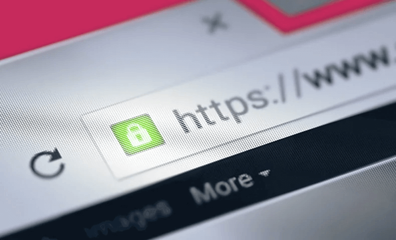 Pagina web con certificado SSL y proteccion segura Https