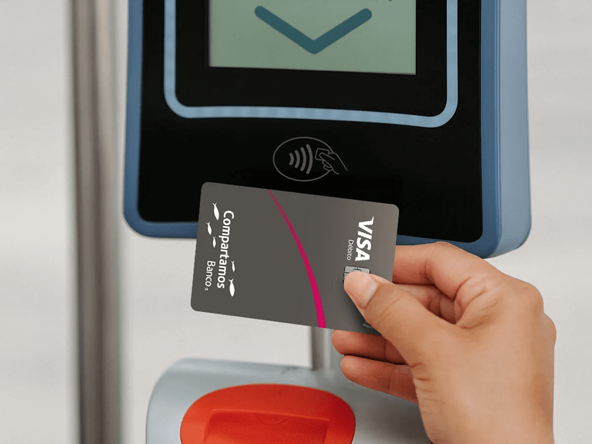 Tarjeta compartamos banco pagando boleto en POS