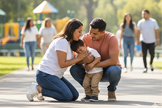 Es muy importante enseñar a tus hijos a compartir con otros niños, la convivencia es clave.