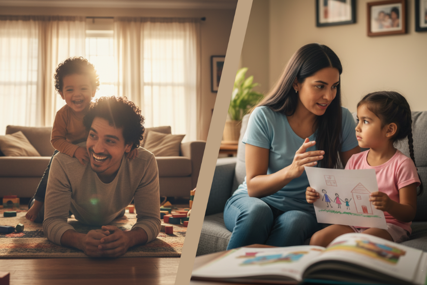 Es muy importante enseñar a tus hijos a compartir con otros niños, la convivencia es clave.