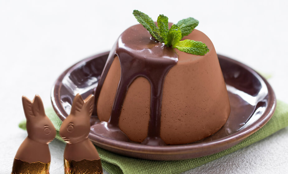 ¡Llena tu antojo de gelatina de chocolate con esta receta!
