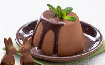 ¡Llena tu antojo de gelatina de chocolate con esta receta!