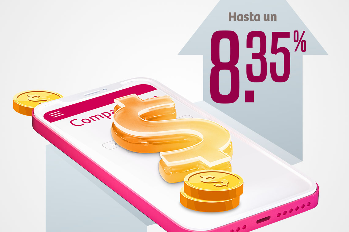 Rendiento de hasta el 9.35%