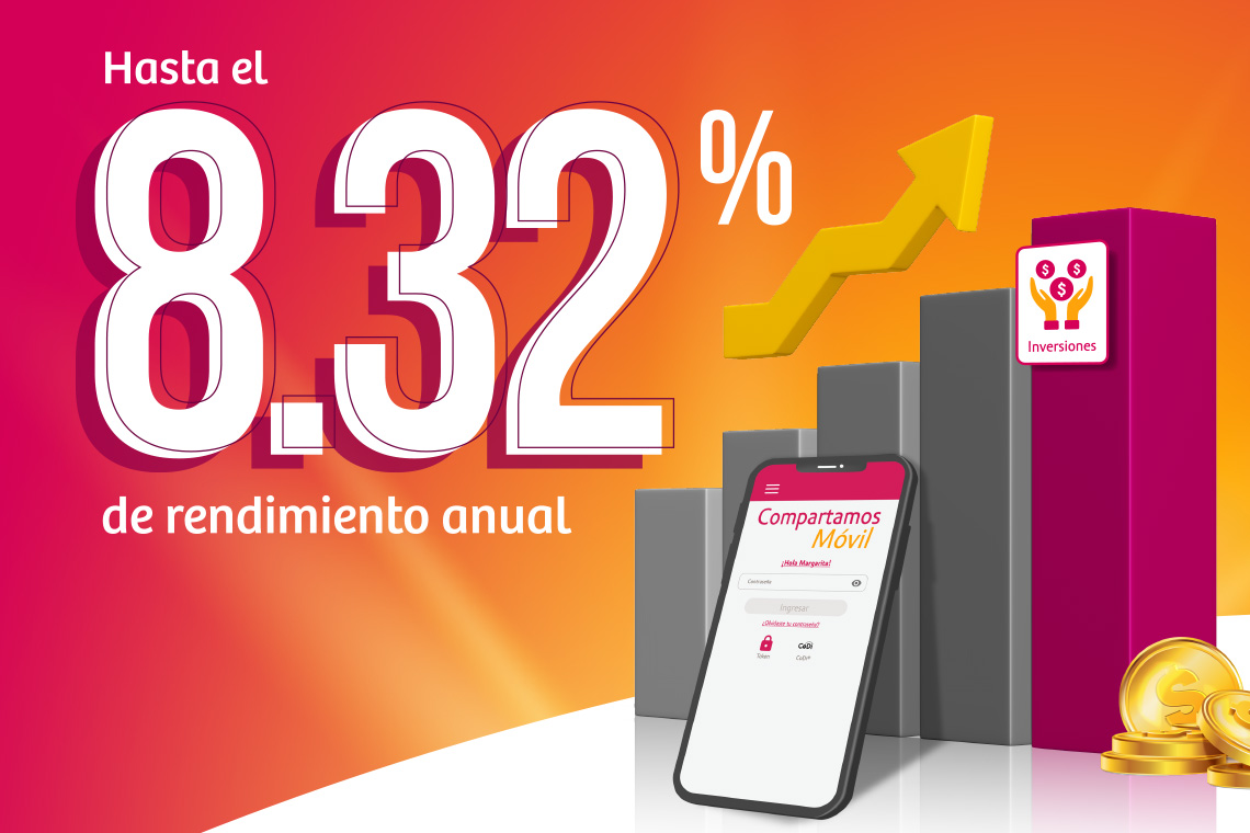 Rendiento de hasta el 8.32%