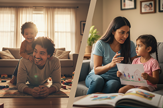 Es muy importante enseñar a tus hijos a compartir con otros niños, la convivencia es clave.