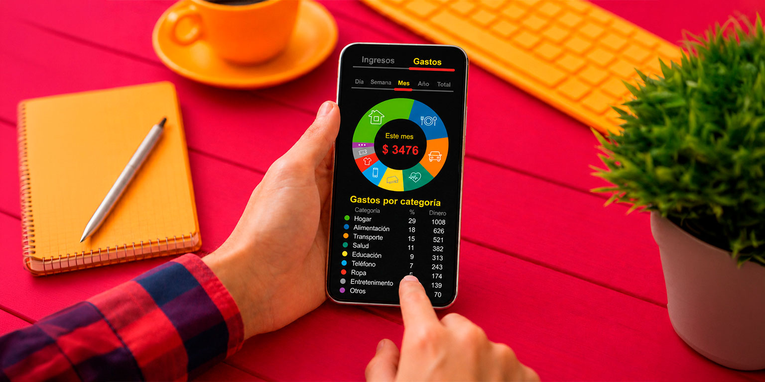 Ten el control de tus gastos con ayuda de apps financieras especializadas.