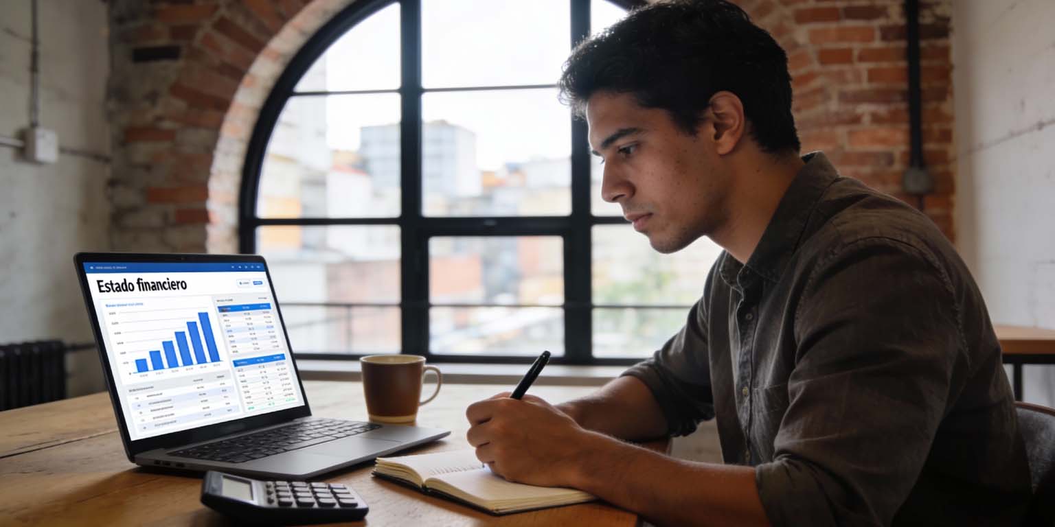 Persona a punto de solicitar crédito